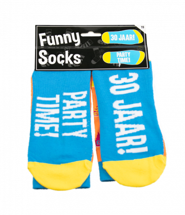 Funny socks - 30 jaar