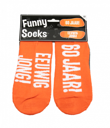 Funny socks - 60 jaar