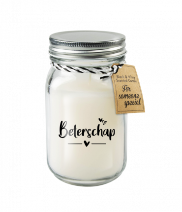 Black & White scented candles - Beterschap