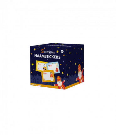 Stickers - Sinterklaas naamsticker box