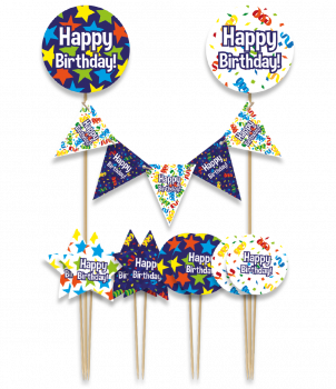 Cake decorations - Happy birthday