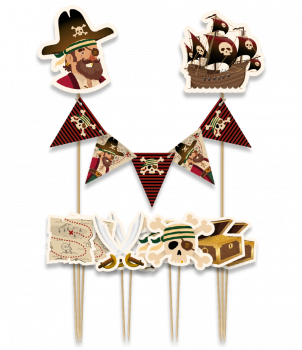 Cake decorations - Pirates