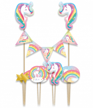 Cake decorations - Unicorn